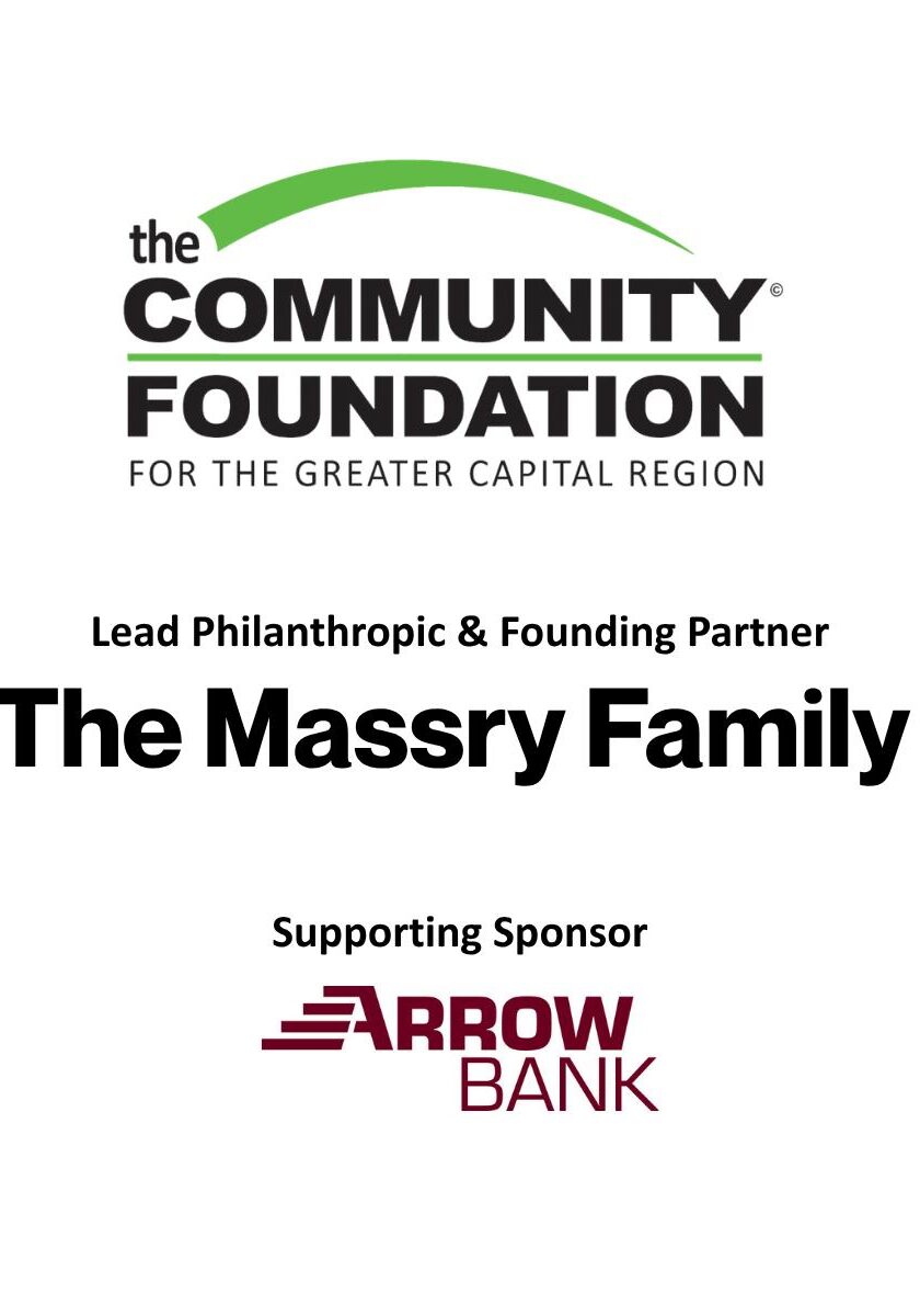 Community Foundation Greater Capital Region sponsor announcement graphic